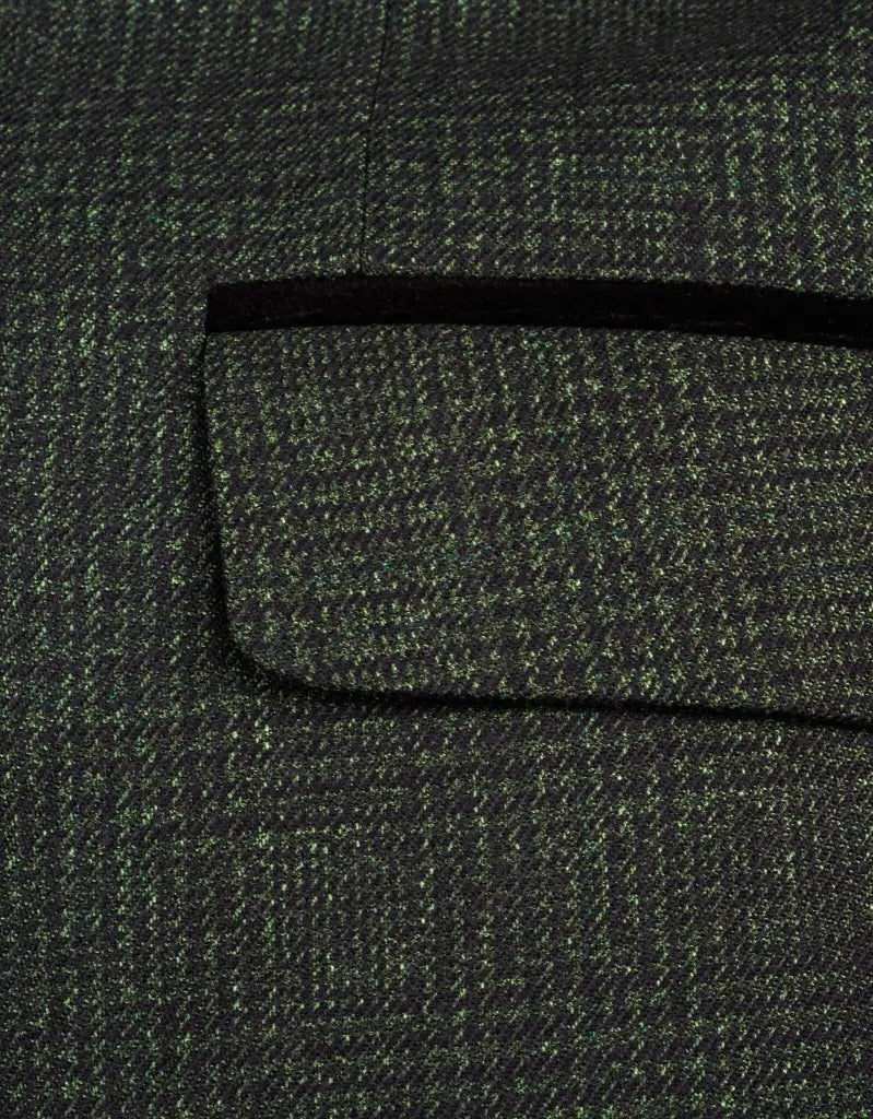 Heren kostuum Olive green - Cavani Caridi - driedelig pak
