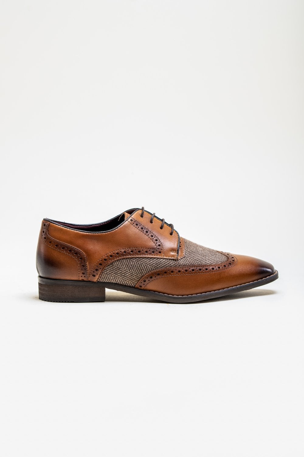 Cavani Faro Tweed Schoenen - Brown - schoenen