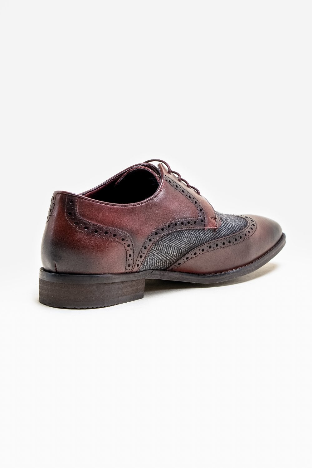 Cavani Faro Tweed Schoenen Bordo - schoenen