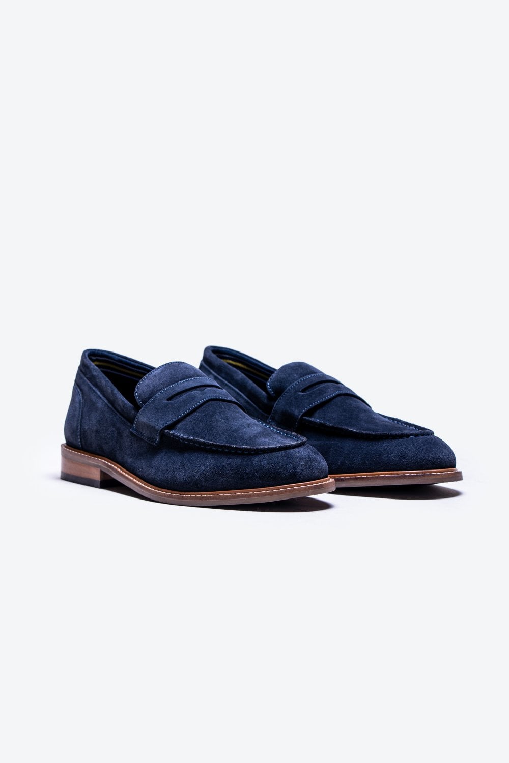 Cavani Jordan Suède Loafers - Navy - schoenen