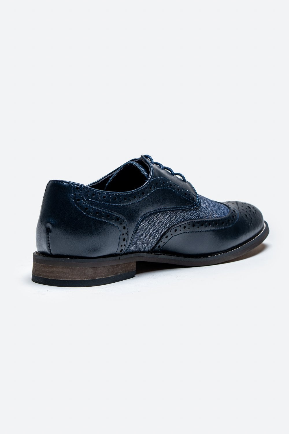 Cavani Oliver Tweed Schoenen - Navy - schoenen