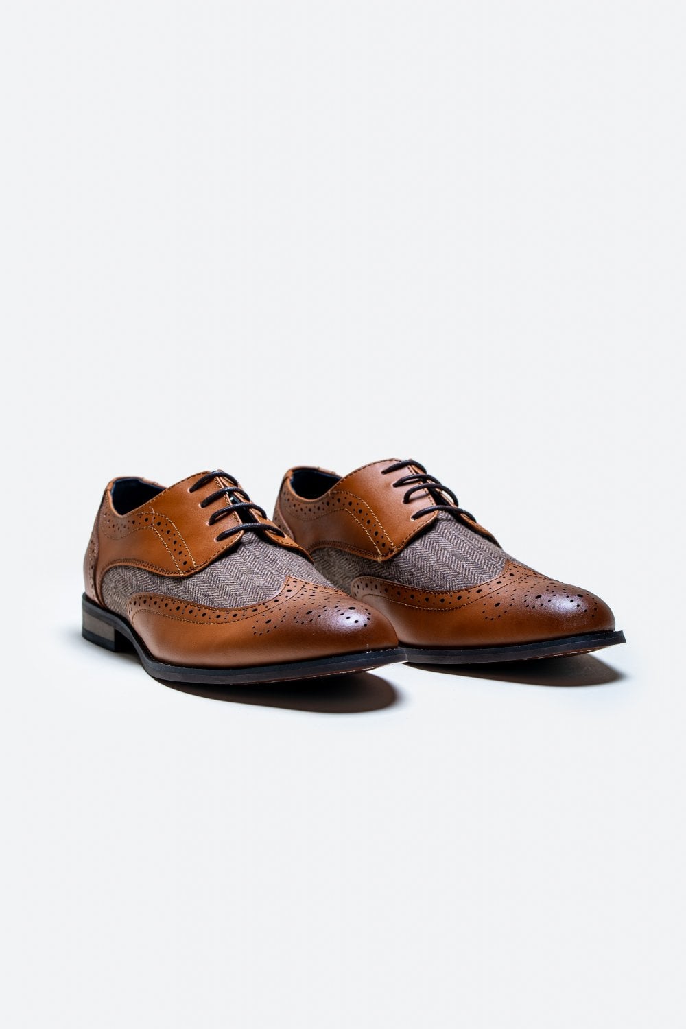 Cavani Oliver Tweed Schoenen - Brown - schoenen