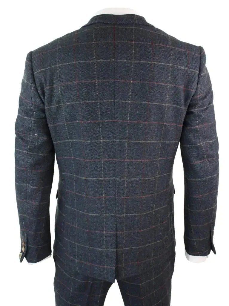 2-delig pak - Heren kostuum - Tweed Eton 2pc - tweedelig pak
