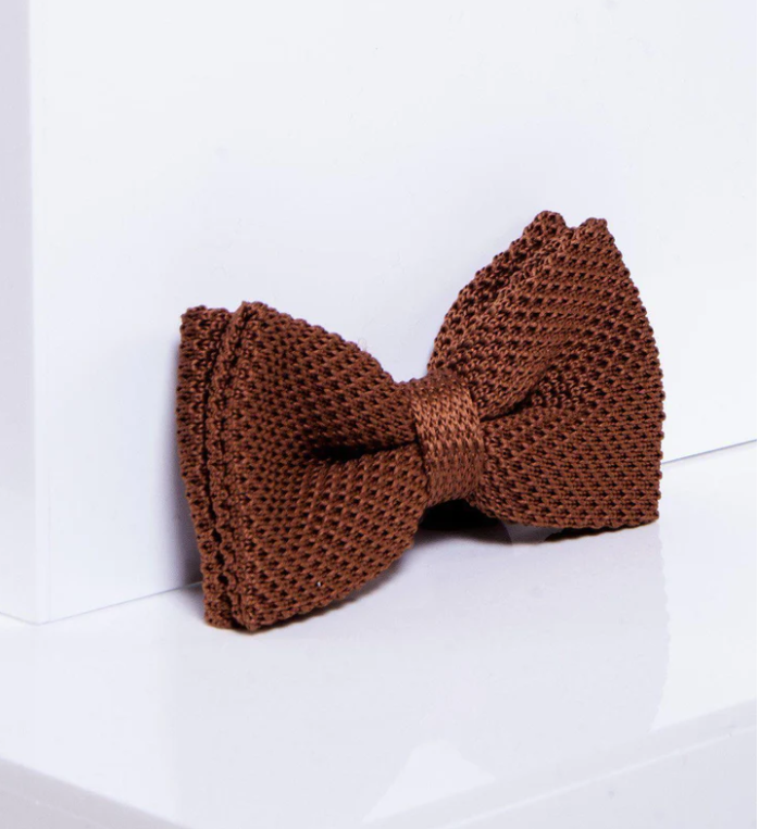 Bow tie Rusty Knitted - Marc Darcy - vlinderstrik