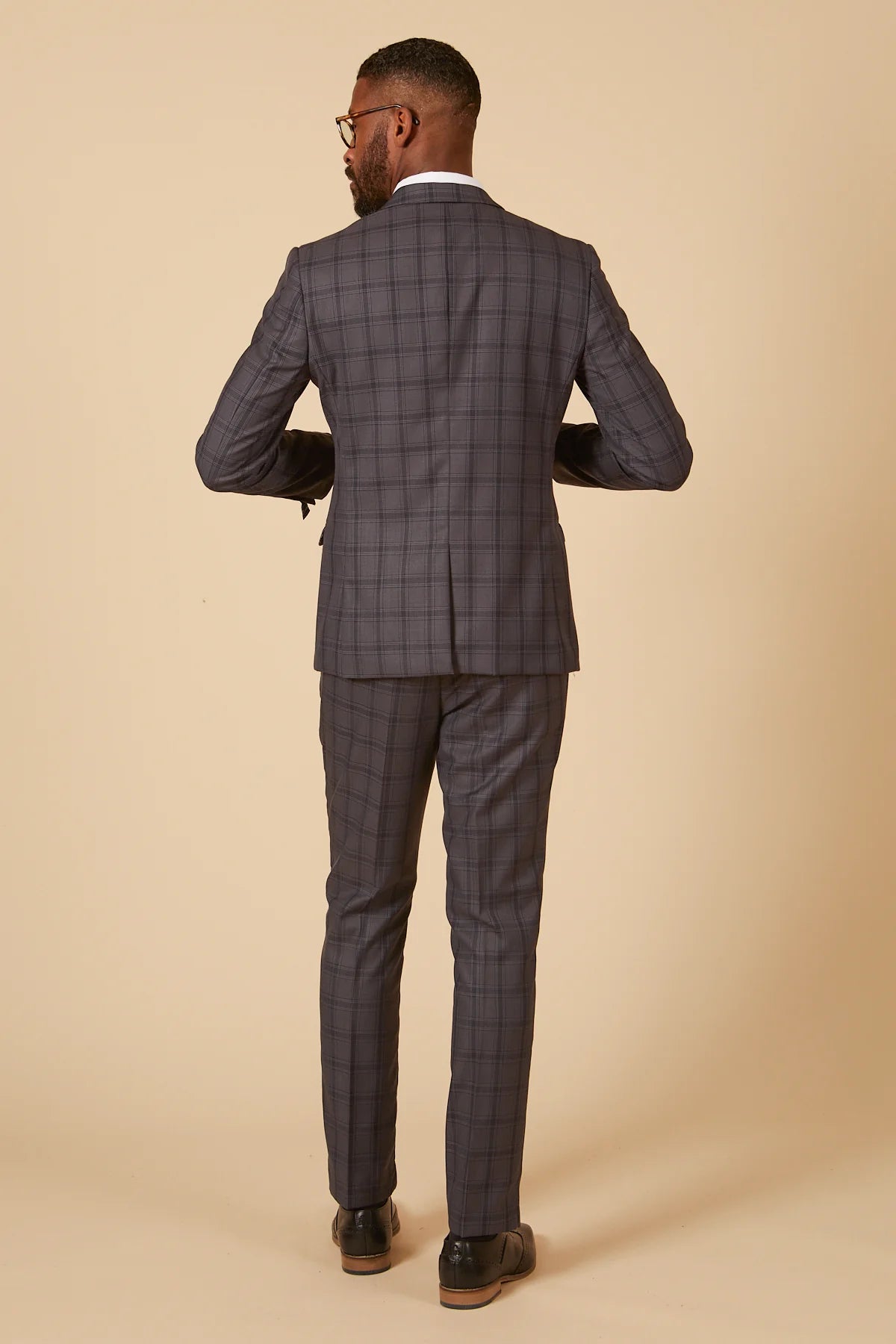 2-delig pak - grijs heren kostuum - Jose Grey suit 2pc