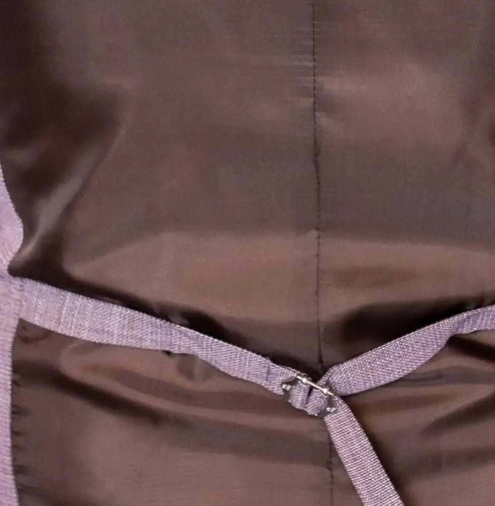 Driedelig kostuum Cavani lilac slim fit suit - driedelig pak