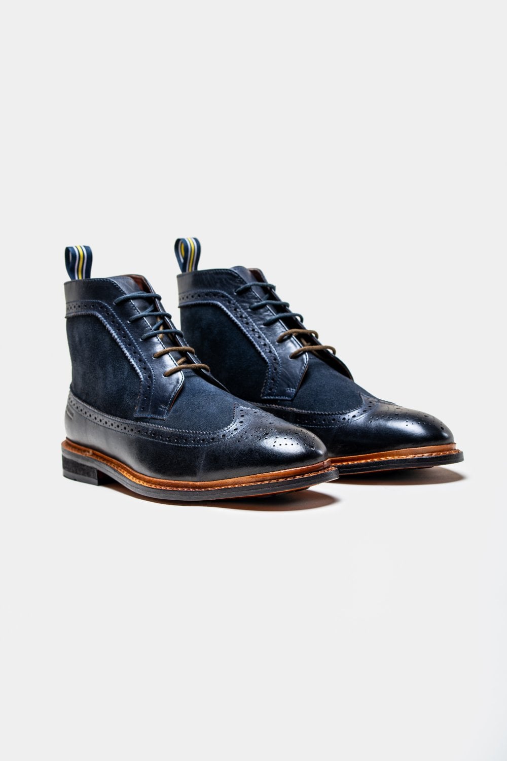 Premium heren boots - Cavani Bosworth navy