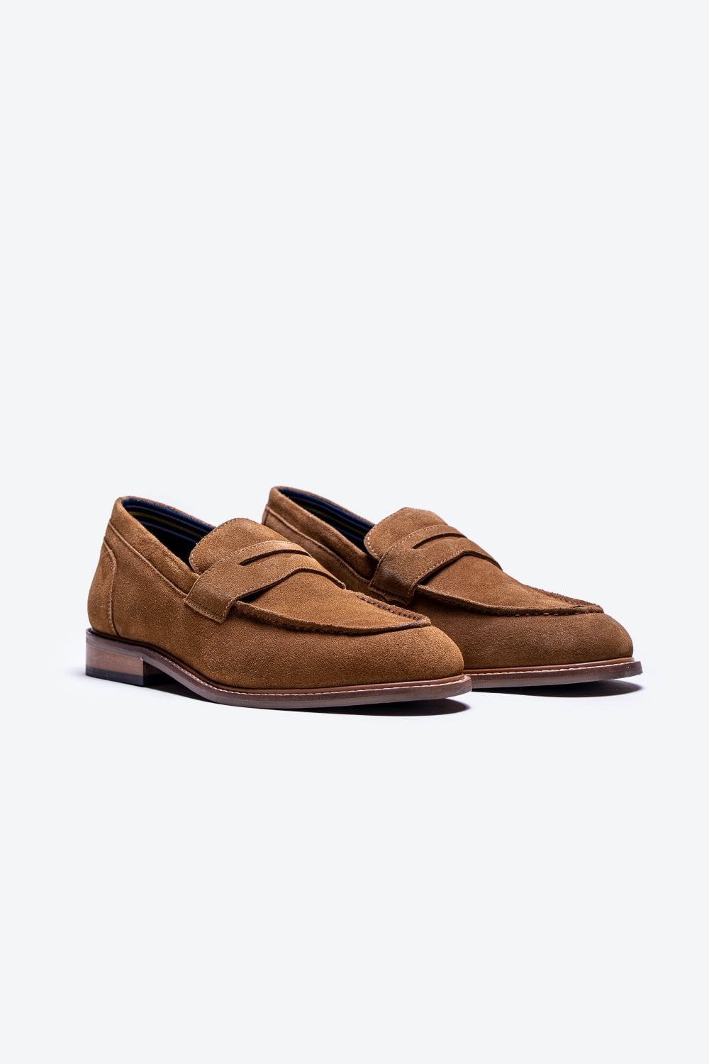 Cavani Jordan Suède Loafers - Lichtbruin - schoenen