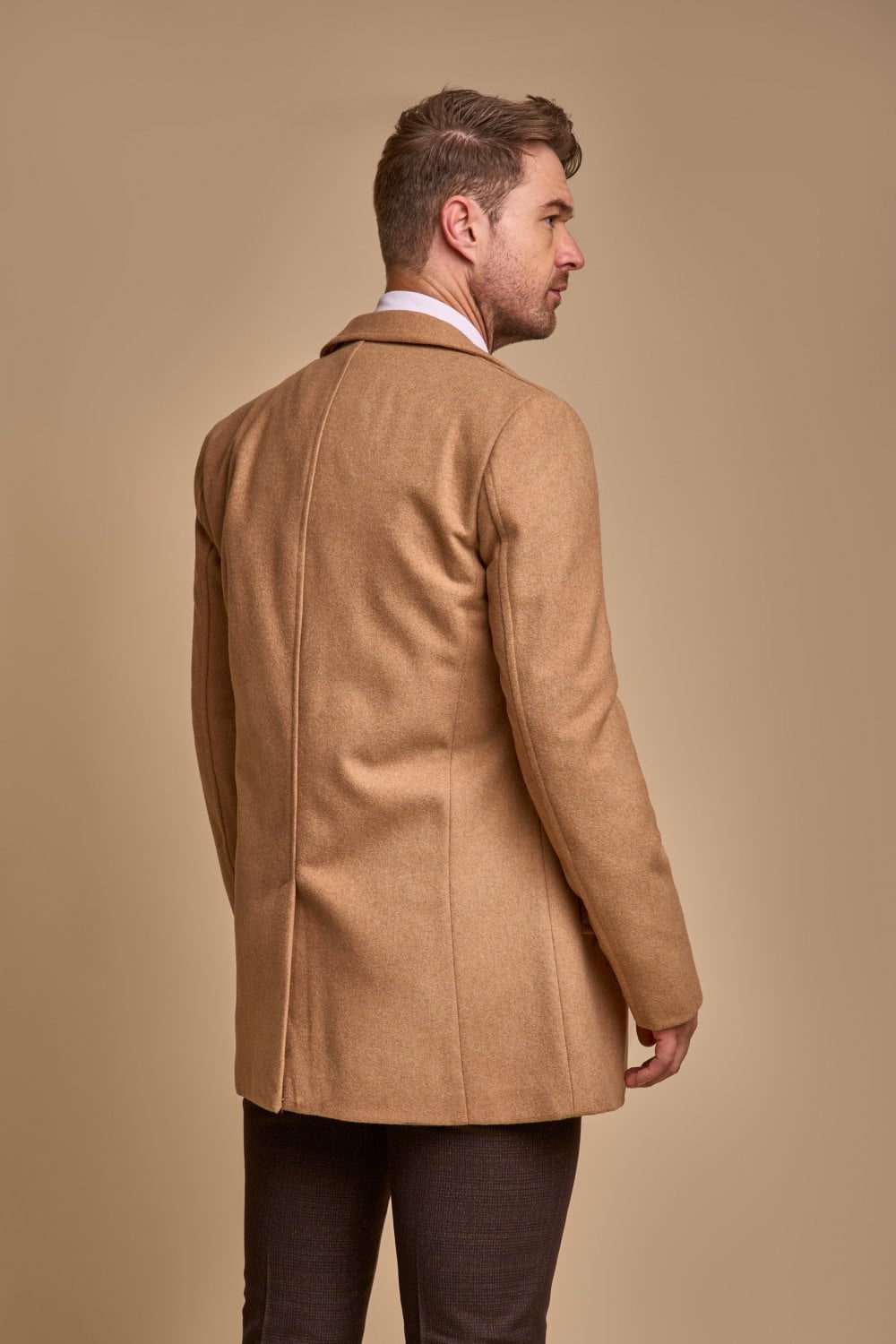 Cavani Marcus coat - Camel - jas