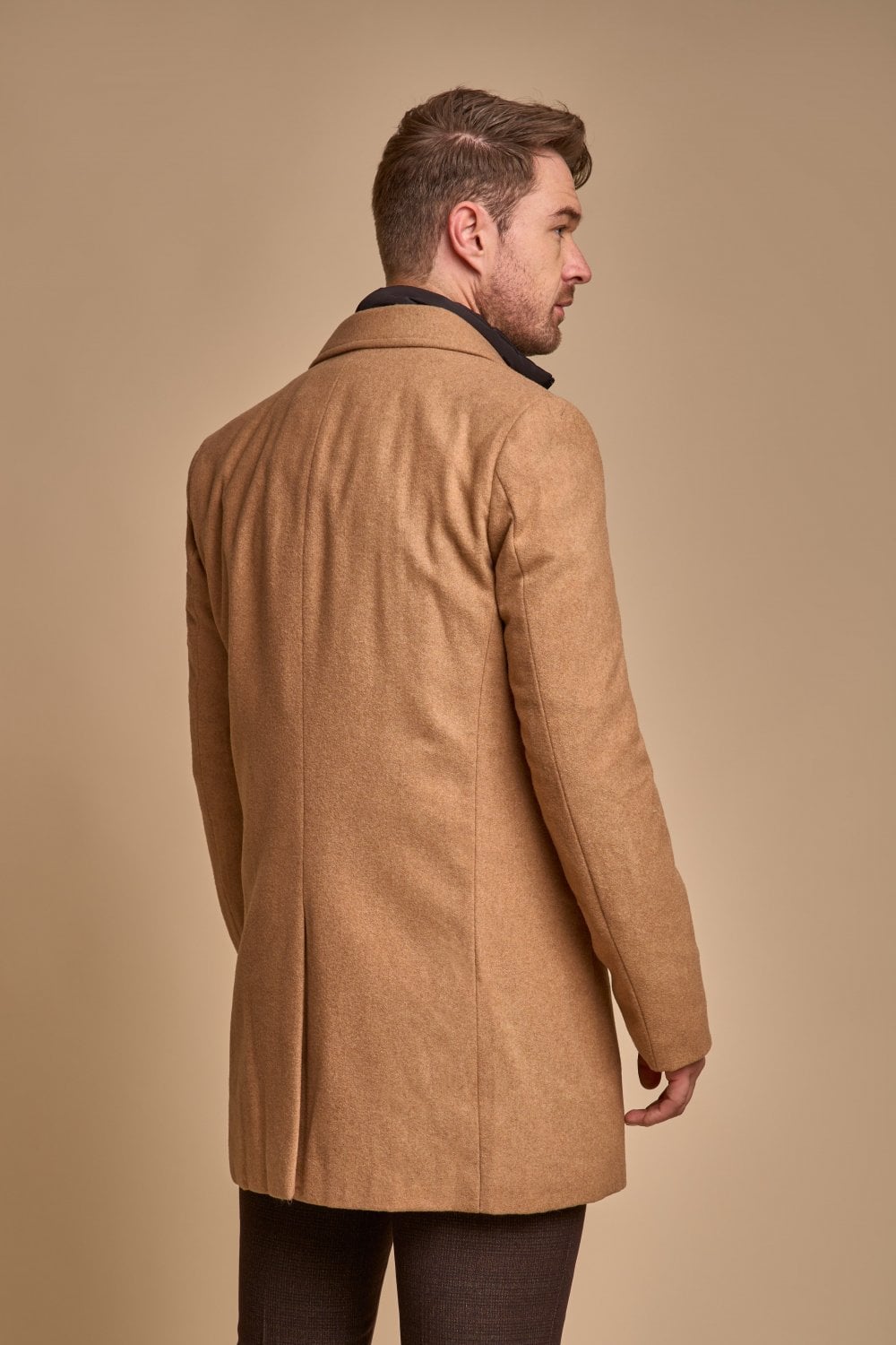 Cavani Sanford coat - Camel - jas