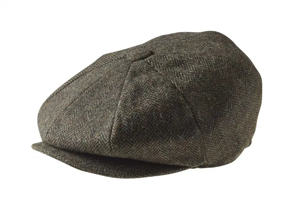 Peaky Blinders Hat Donkergroen - M (57cm - pet