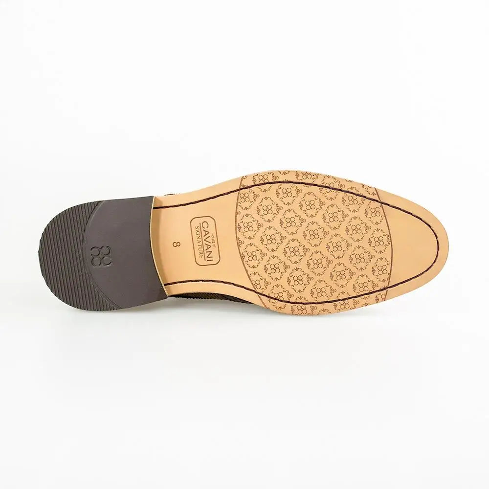 Nette schoenen | Cavani Ellington brown tweed - schoenen